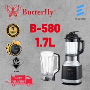 Butterfly Multi Function Food Processor 2L (Titan) & 1.75L (Glass) B-580