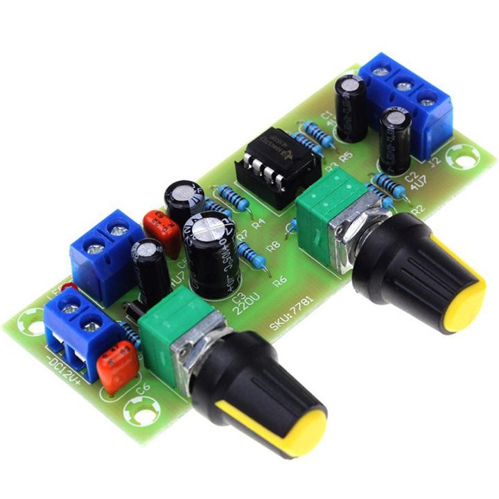 DC 10-24V Subwoofer Amplifier Preamp Board Subwoofer 22Hz-300Hz ...