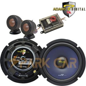 Adams Digital RUBI Series 6.5 inch 2 Way Packaged Component Set RSK 632 (120W MAX)