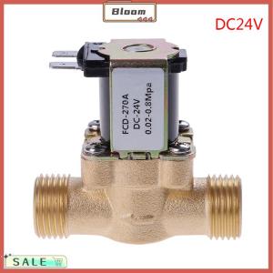 Follow Get New[Bloom Z] G1 2 Brass Electric Solenoid Valve DC 12v 24v AC220v for Solar Water Heater