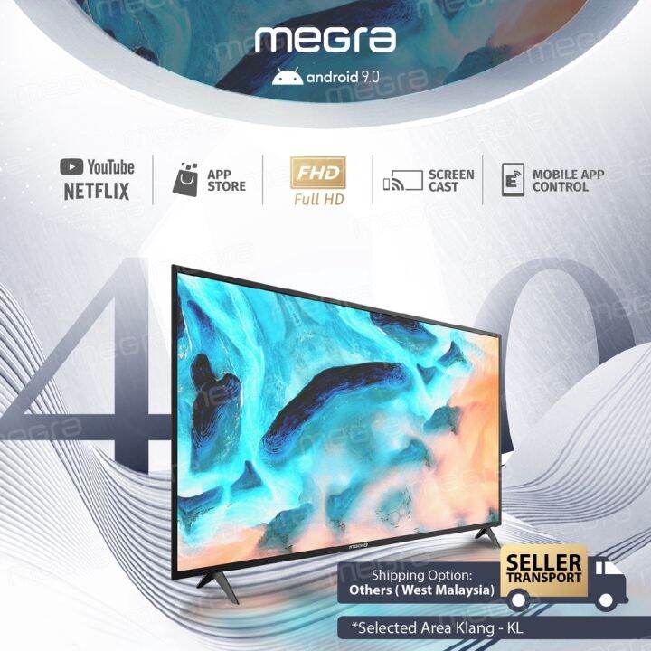 Realme smart tv MEGRA TV 43 Inch / TV 40 Inch Smart LED TV Powered By ...