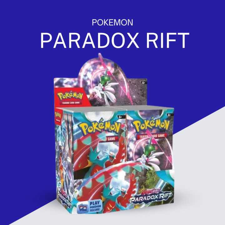 [Pre-Order] Pokemon TCG Scarlet & Violet Paradox Rift Booster Box SV04  (Official) * Genuine * | Lazada Singapore