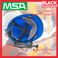 Black Hardware MSA V-Gard  Topi Keselamatan Safety Protective PPE Impact Ratchet Adjustable Helmet Hat Head Gloves Shoes Boot. 