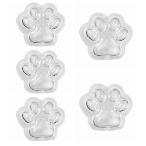 NOVAWEAR 5Pcs Slow Rebound DIY Empty Ball Skin Cat Paw Fidget Sensory Handmade Ball Skin Irregular Hollow DIY Pressure Ball Kit Adults Beginners