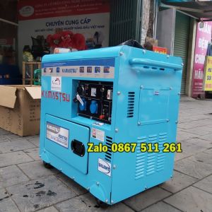 Đại lý phân phối máy phát điện chạy dầu 7kw Kamastsu KD8700