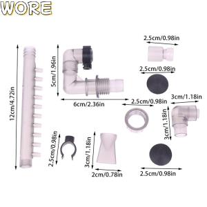 Spare Part Inlet Outlet Pipe Holder Filter Spone Oring Accessories For Aquarium External Filter HW603B 603B HW602B 602B