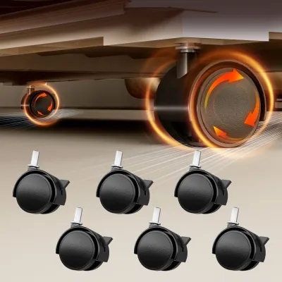 ANTBOX กล่องรองเท้า /ตู้รองเท้า ล้อ 6 ชิ้น / ชุด แบริ่งโหลดสูง ทั่วไป ล้อเงียบ นักวิ่ง
