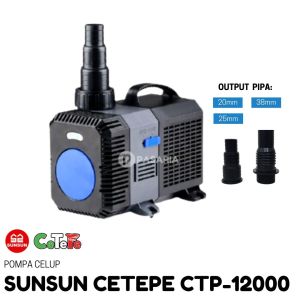 SUNSUN CETEPE CTP12000/CTP 12000 Liter per jam Pompa Celup Rendah Daya 100watt Pompa Air