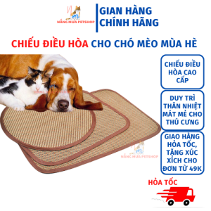 Chiếu điều hòa cho mèo chiếu mùa hè thảm cho chó mèo