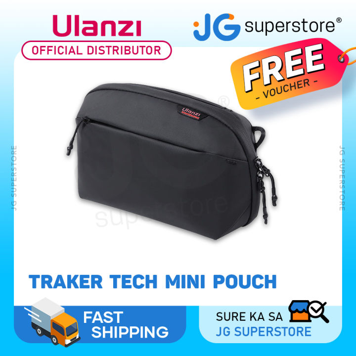 Cwatcun Borsa Accessori Fotocamera 4L - Tech Pouch Con 10 Scomparti Per Cavi, Batterie, Schede SD E IPad Mini