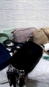 SELEMPANG SIGHMON Y-9090-55 NAOMI BAHAN KANVAS ALUS ZIPPER ANTI KARAT QUALITY IMPORT(bisa cod)