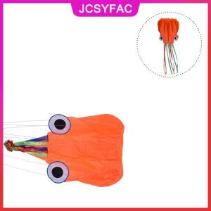 JCSYFAC SHENGHAN Won 4M Single Line Stunt Red Octopus Power Sport Flying Kite Outdoor Toy Hot Sale