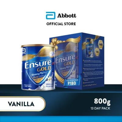 Ensure Gold with Streng+hPro Vanilla 800g Save 180