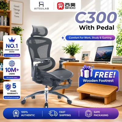 Sihoo Doro C300 Ergonomic Chair Official 5 Years Warranty / Gaming Chair / Office Chair / Director Chair / Massage Chair