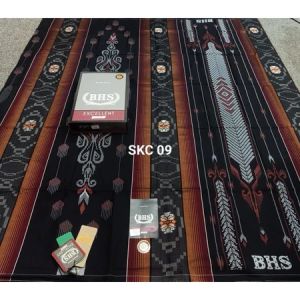 Sarung BHS Classic Gold Motif Dobby & Songket BEST