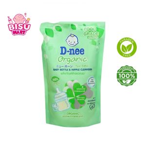 Nước súc rữa bình sữa núm vú rữa rau củ quả cho bé Dnee Thái Lan 600ML