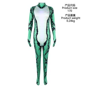 Halloween animal cosplay costume 3D three-dimensional print orc one-piece tights cosplay costume holiday gift