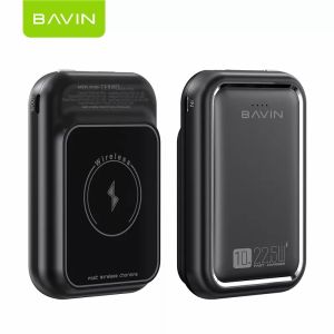 IDEAL1 BAVIN PC061 Fast Charging 10000mAh Powerbank Wireless Magnetic Charger 22.5W Power Bank For iphone 12 iphone 13