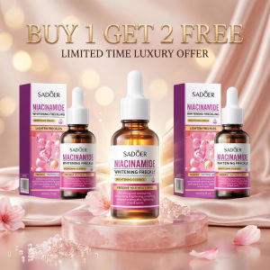 【BUY 1 TAKR 2】SADOER Niacinamide Whitening Serum For Dark Spots Whitening Moisturizing Lighten