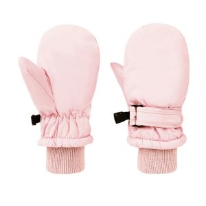 KODUS Waterproof Children Ski Gloves Windproof Thickened Kids Winter Gloves Printed Warm Lining Warm Mittens Outdoor