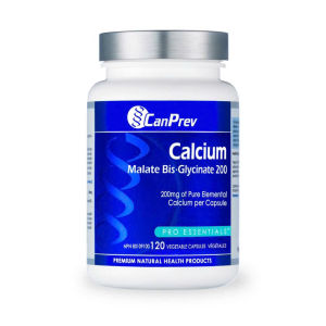 CanPrev Calcium Malate Bis-Glycinate 200 – Bổ Sung Canxi Hấp Thu Cao Hỗ Trợ Xương Khớp & Răng Chắc Khỏe