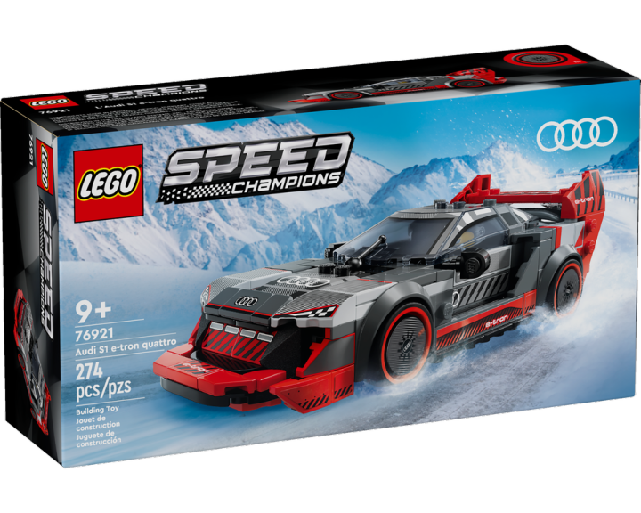 キョエンゴロー LEGO Speed Champions 76921 Audi S1 e-tron quattro Race Car Plastic