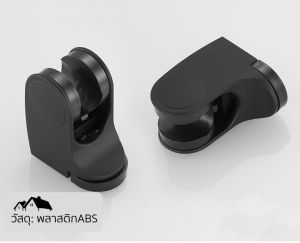 ฐานพักฝักบัว ถูกชำระ ถูกแห้ง ฐานพักฝักบัวสีดำ ที่แขวนฝักบัว พลาสติก ASB ราคาถูกต้อง ไม่ต้องผลง SW-4C