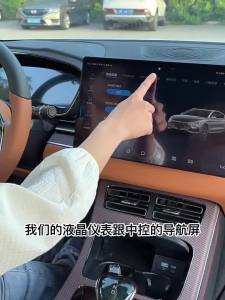 For BYD HAN DMI EV Screen Film case