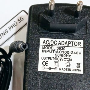 Adapter DC 9V - 1A / 9V - 2A / 9V - 3A (Đầu cắm 5.5mm X 2.1mm)