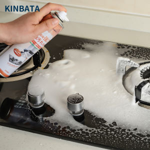 [SG SELLER]Kinbata Oil-Removing Bubble Hood Kitchen Weight Oil Cleaning Agent 300ml Strong Oil Cleaner Foam Type
