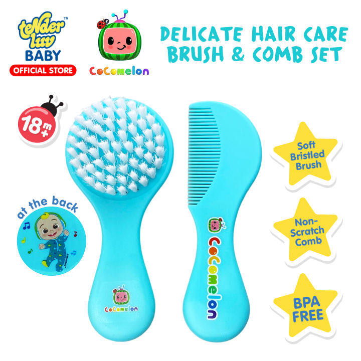 Delicate Baby Hair Care Brush and Comb Set Lazada PH