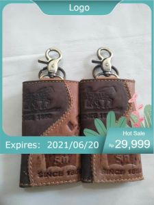 Gantungan Kunci Motor Mobil Dompet STNK Bahan Kulit Sapi