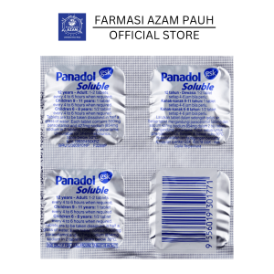 PANADOL SOLUBLE 500MG PARACETAMOL (1X4S)