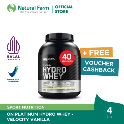 Optimum Nutrition Platinum Hydro Whey Vanilla 3.52 Lb
