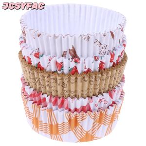 JCSYFAC 100pcs bánh mì giấy Khay nướng bánh nướng xốp bánh hamburger dầu-proof thực tế Mini Snack chịu nhiệt bánh công cụ