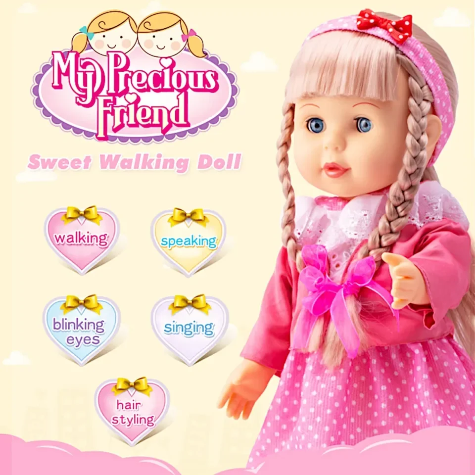 Belinda walking hot sale talking doll