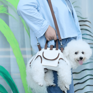 GBDSVD Adjustable Dog Carrier Backpack Soft Labor Saving Pet Travel Backpack Pet Supplies with Leash Dog Outing Bag Outdoor