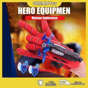 DREAMToy Mainan Anak Sarung Tangan Spiderman HERO Spider Mainan Super Hero Anak