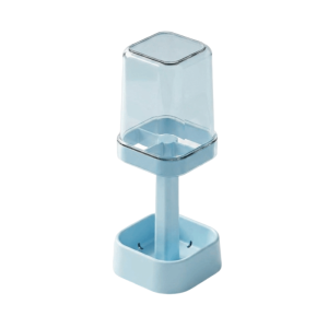 GONOVO Tất cả trong một Giá đỡ bàn chải đánh răng có nắp Chống bụi Hộp đựng bàn chải đánh răng Đơn giản Di động Cốc súc miệng Phòng tắm