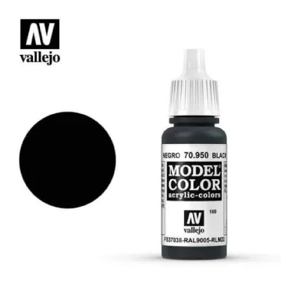 Vallejo Model Color สีอะคริลิคสูตรน้ำ Light Grey Neutral Grey German Grey Black