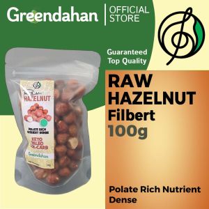 Greendahan Raw Hazelnuts (No Shell) 100g | 250g - Turkey