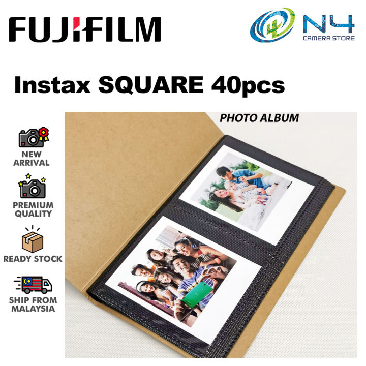 フィルムカメラ Fujifilm instax SQUARE COLLECTION ALBUM Amazon.com: 288 Pockets Photo Album for Fujifilm Instax