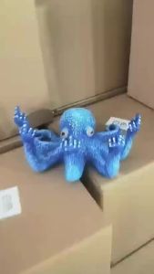 AU Octopus luminous decorative ornament design Home Decorative Octopus Garden Ornaments