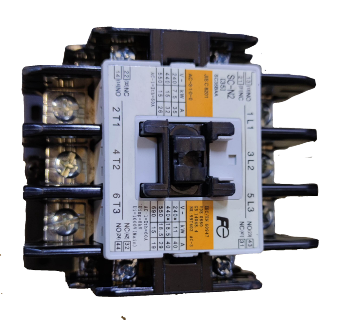 Contactor Ith 60A 220V Aux 2NO+2NC SCN2 ( FUJI) Lazada PH