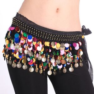 PENGA Fashion New For Girl Sequins Belly Dance Accessories Belly Dancing Belt Belly Dance Belt Hip Scarf Belly Dance Costumes Chain