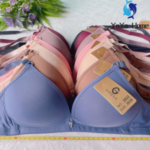 T-shirt plain bra for woman non wire (cup A malaki konti)breathable lady bra for women