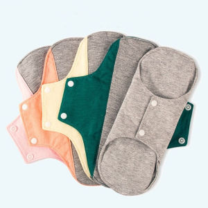 WPOT Reusable Menstrual Cloth Pads Graphene Washable Panty Liner Gasket 23/28CM Nursing Pad for Women Lady Care
