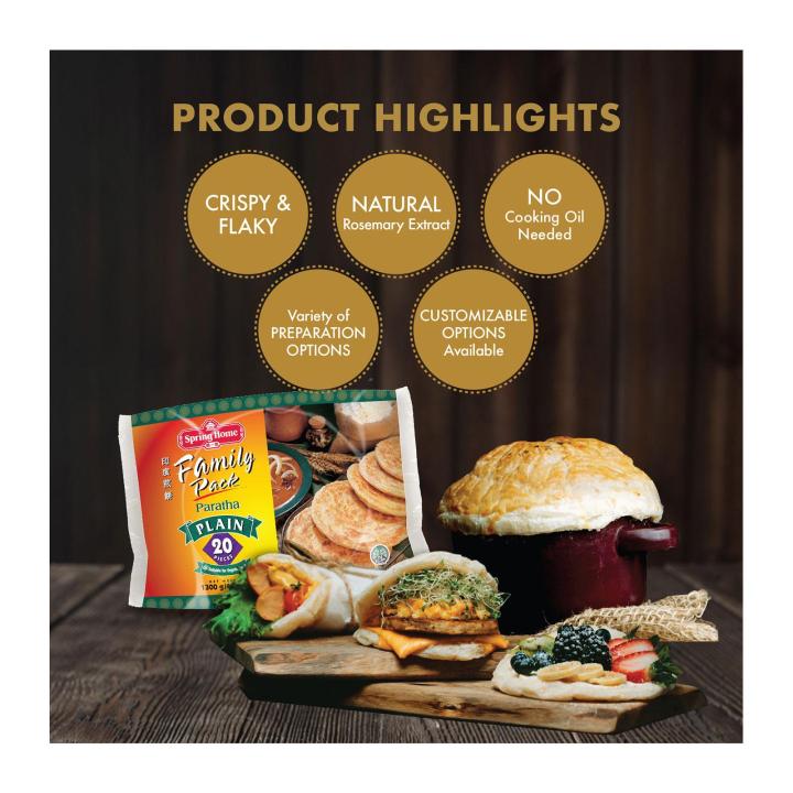 Spring%20Home%20Roti%20Paratha%20-%20Plain%2020's%20-%20Frozen%20-%20Image%203