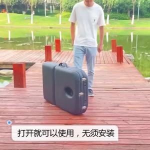 Folding massage bed with face hole massage tpy bed tattoo beauty bed portable handheld easy to use at home