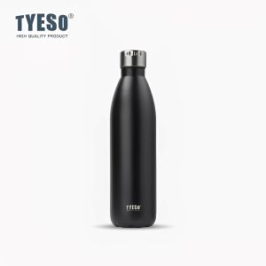 TYESO TS-8842/TS-8843 750ml/1000ml Thermos Classic Sport Bottle Vacuum Insulated Tumbler Keep Cold And Hot 304 Stainless Steel Thermal Water Bottle Botol Air